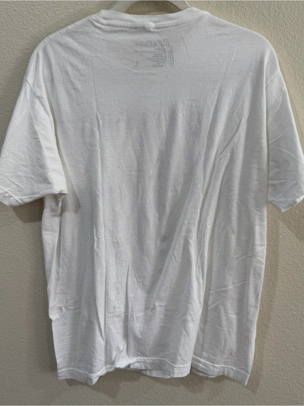 Fleetwood Mac White 'Rumours' Graphic T-Shirt size L - Picture 2 of 3